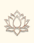 Carved Lotus Wood Trivet Or Wall Hanging, Fairtrade