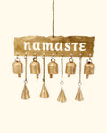 Fairtrade Namaste Bell Chime Wall Hanging