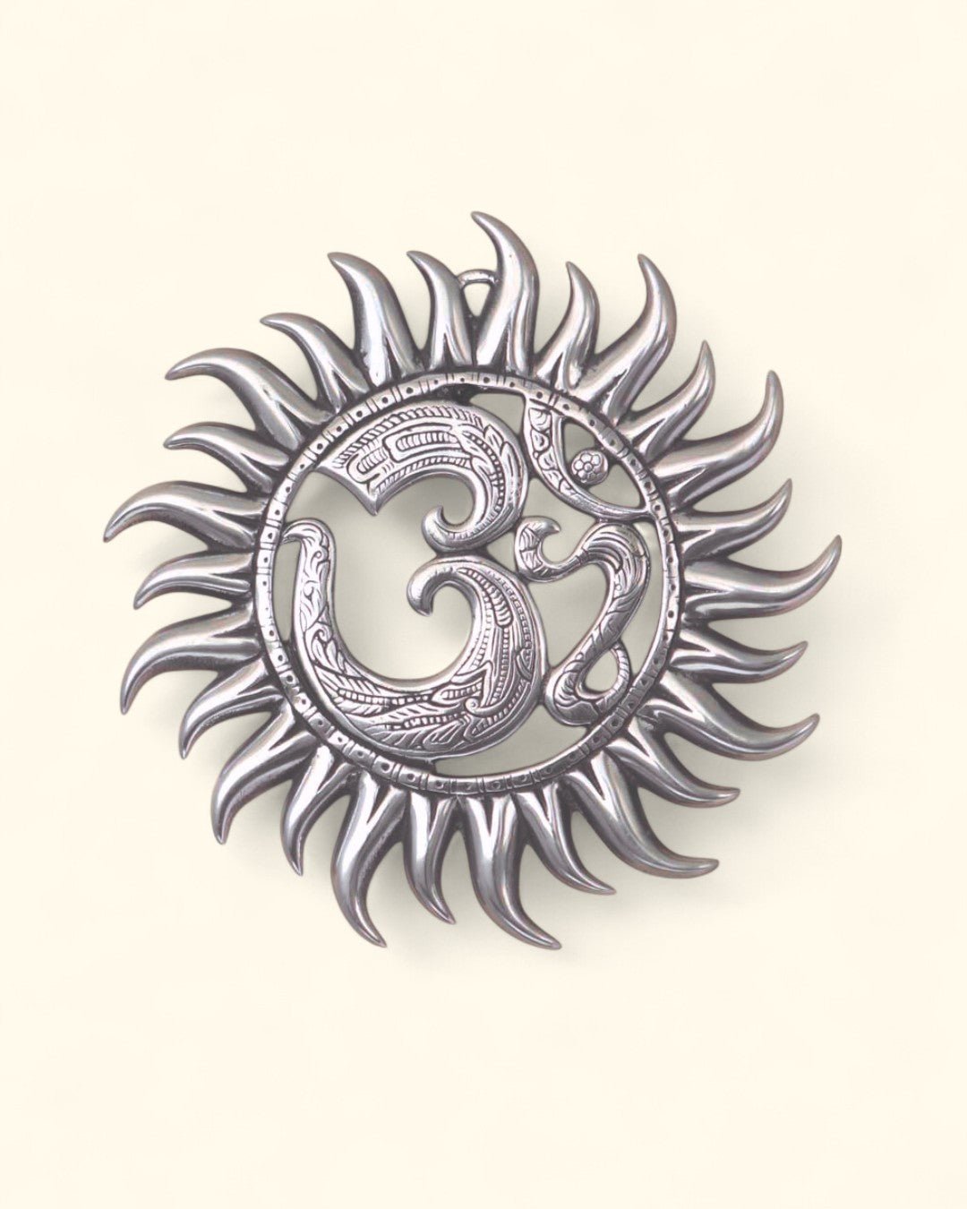 Imperfectly Perfect Om Sun Wall Hanging
