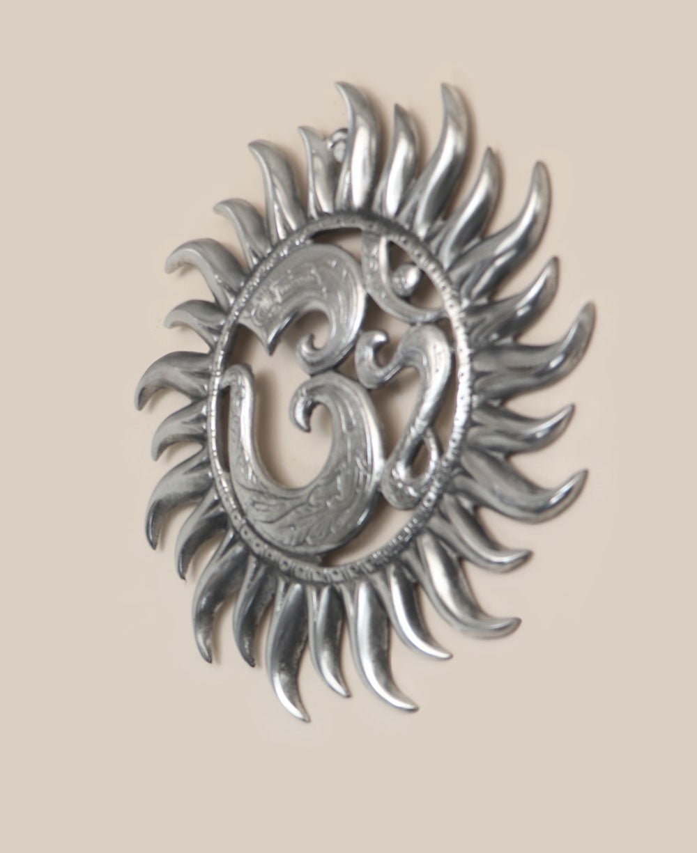 Imperfectly Perfect Om Sun Wall Hanging