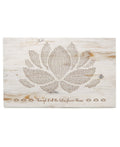 Imperfectly Perfect Through It All The Lotus Flower Blooms Wall Panel